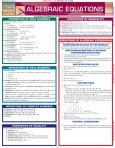 Algebraic Equations